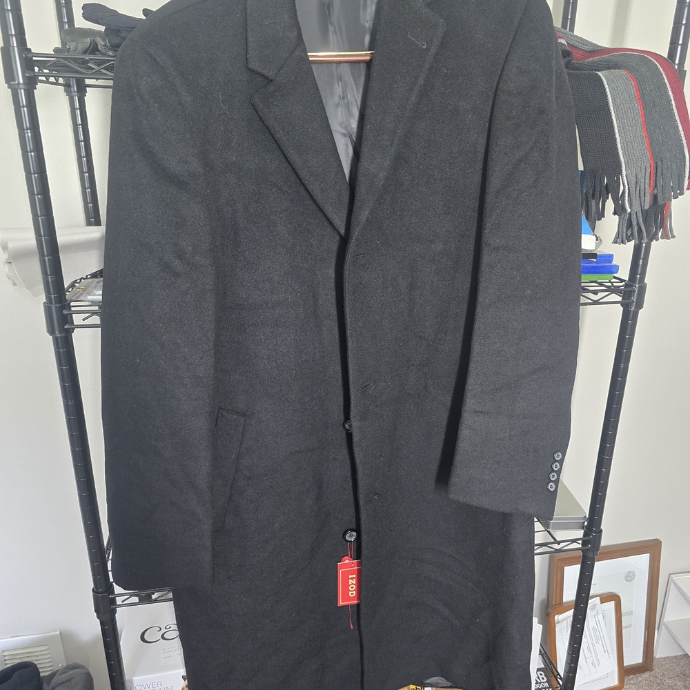 Izod Classic Black Coat